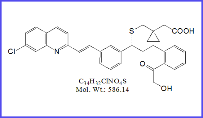 Montelukast Ketocarbinol Impurity |  Montelukast Hydroxymethylcarbonyl Analog